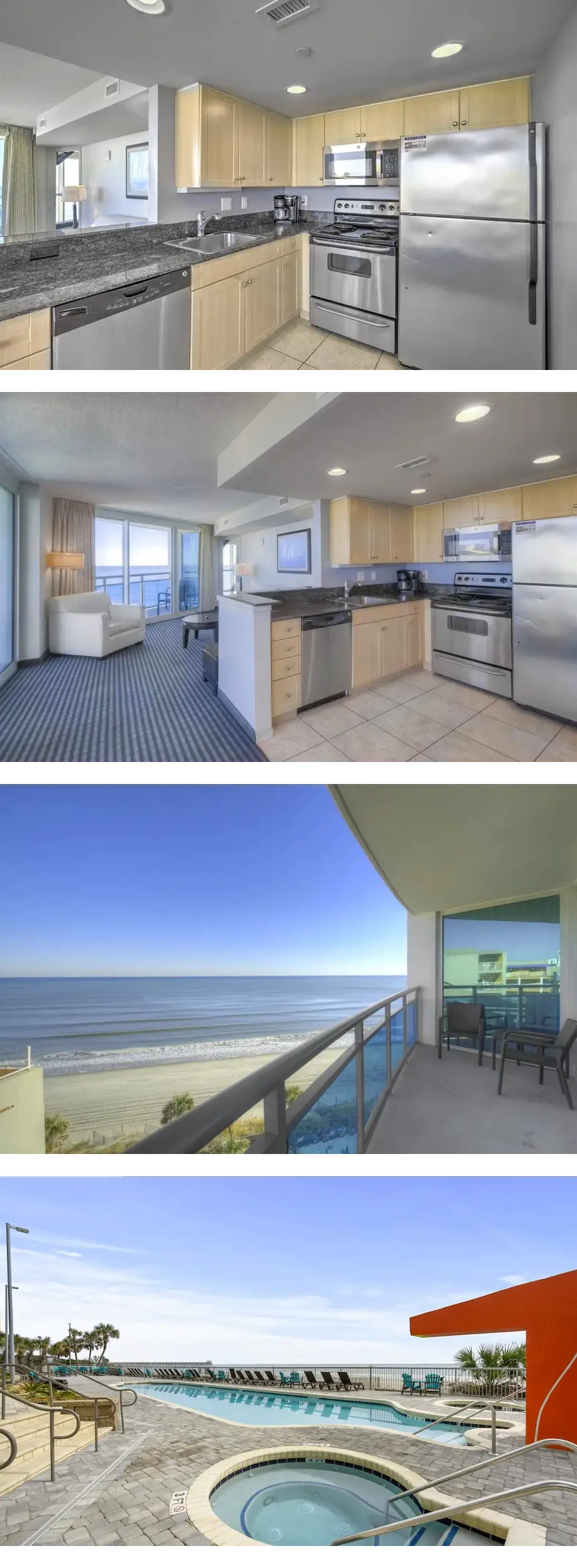 Oversized 2 Bedroom Oceanview Condo! 2 K...