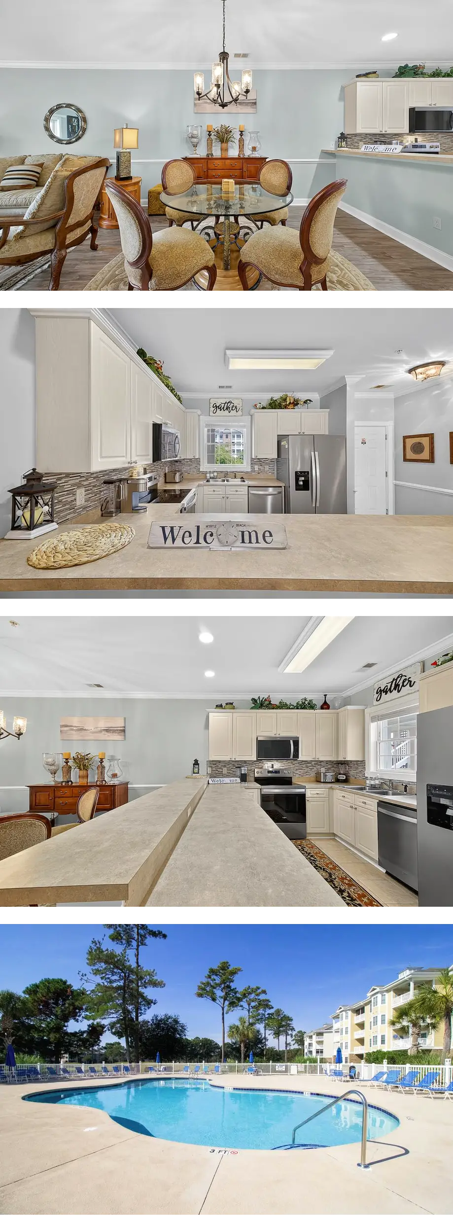 Beautiful 2BR Golf Course View Condo Myr...