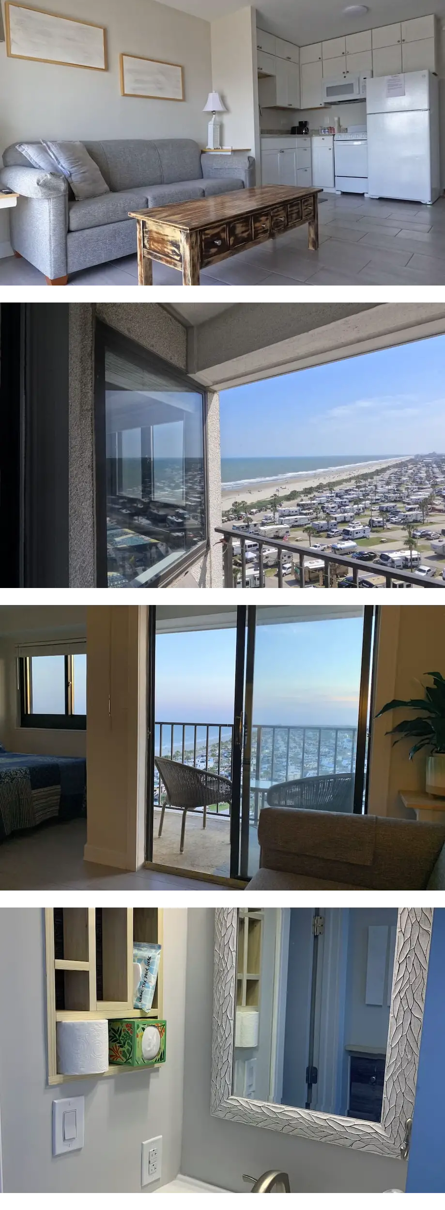 Beach Views From the Bed