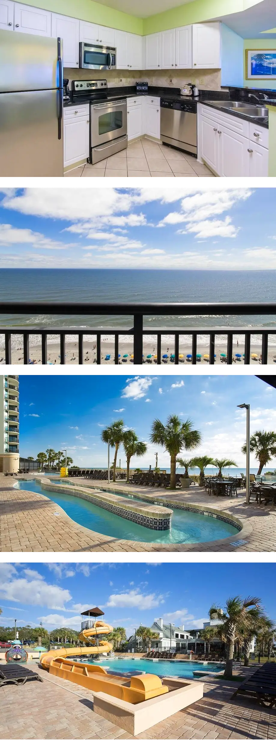 Above the Waves Oceanfront Three Bedroom...