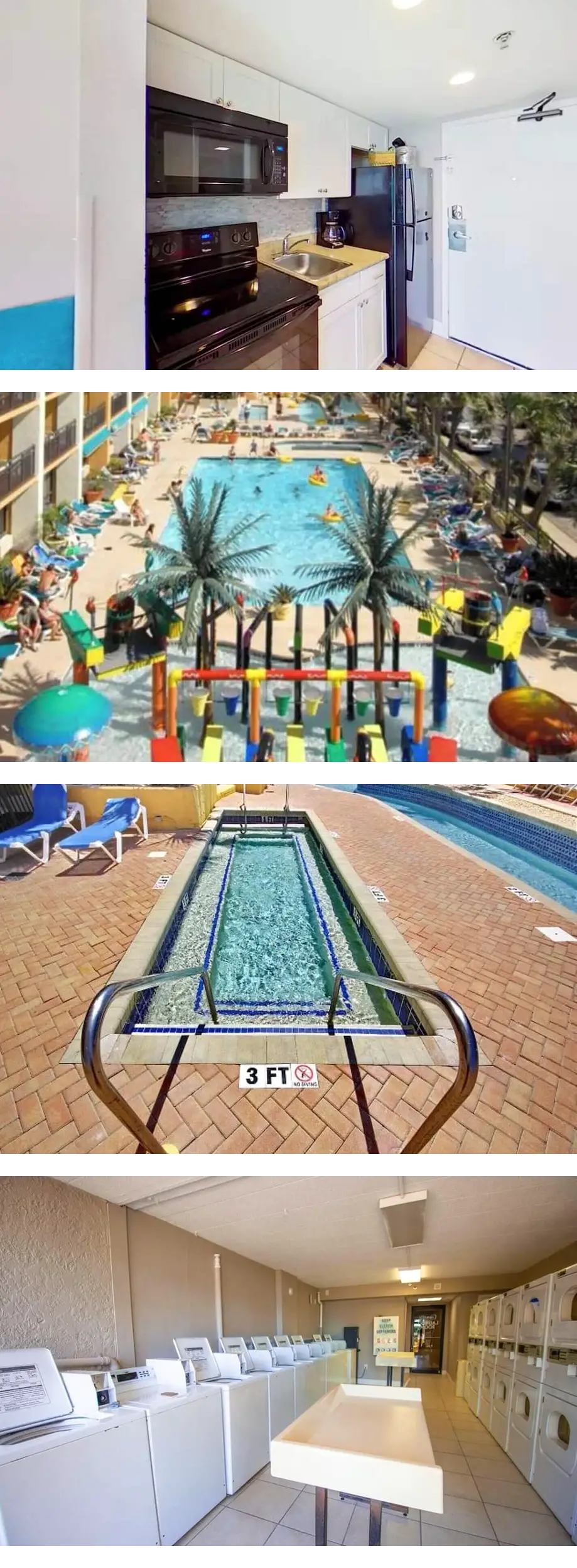 Charming condo with fitness room and AC ...