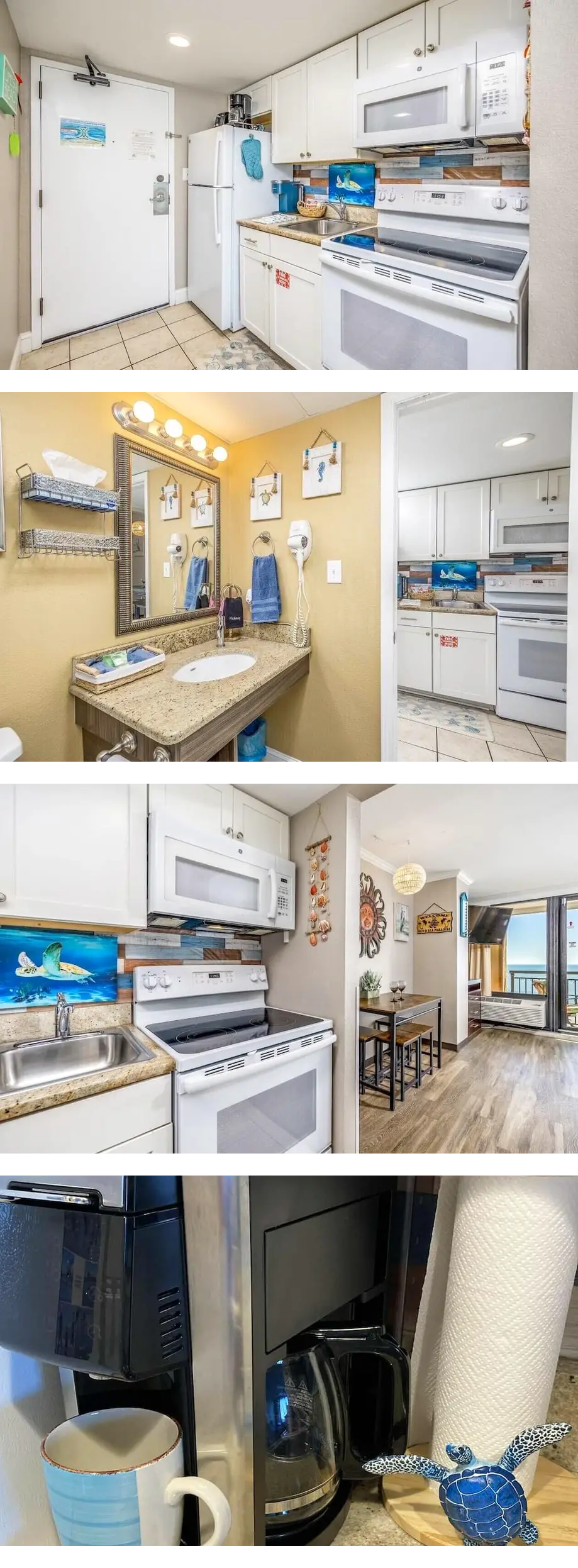 NO CLEANING FEE! Studio, Oceanfront View...