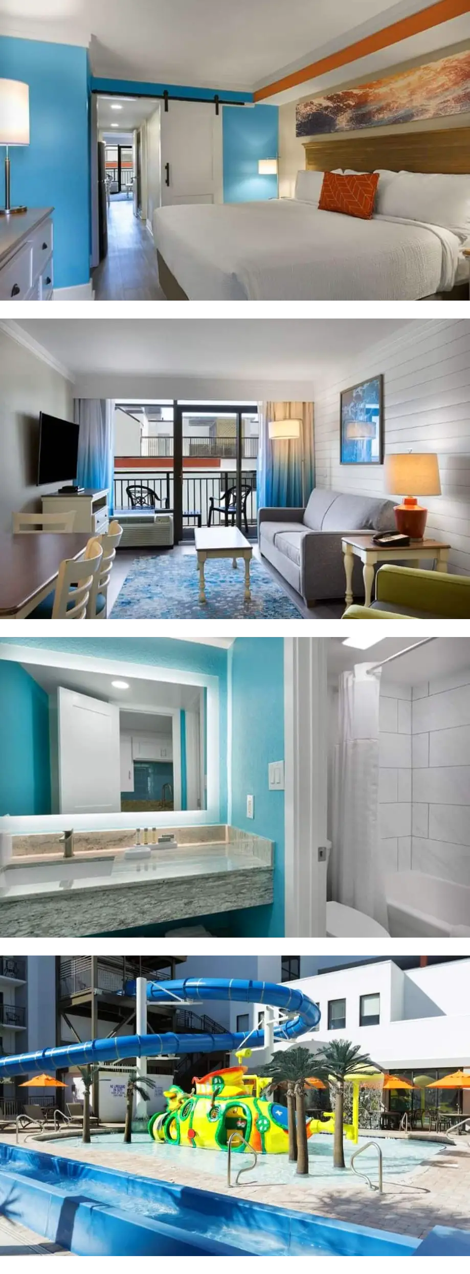 2 Beach Condos with Balcony Views Near S...