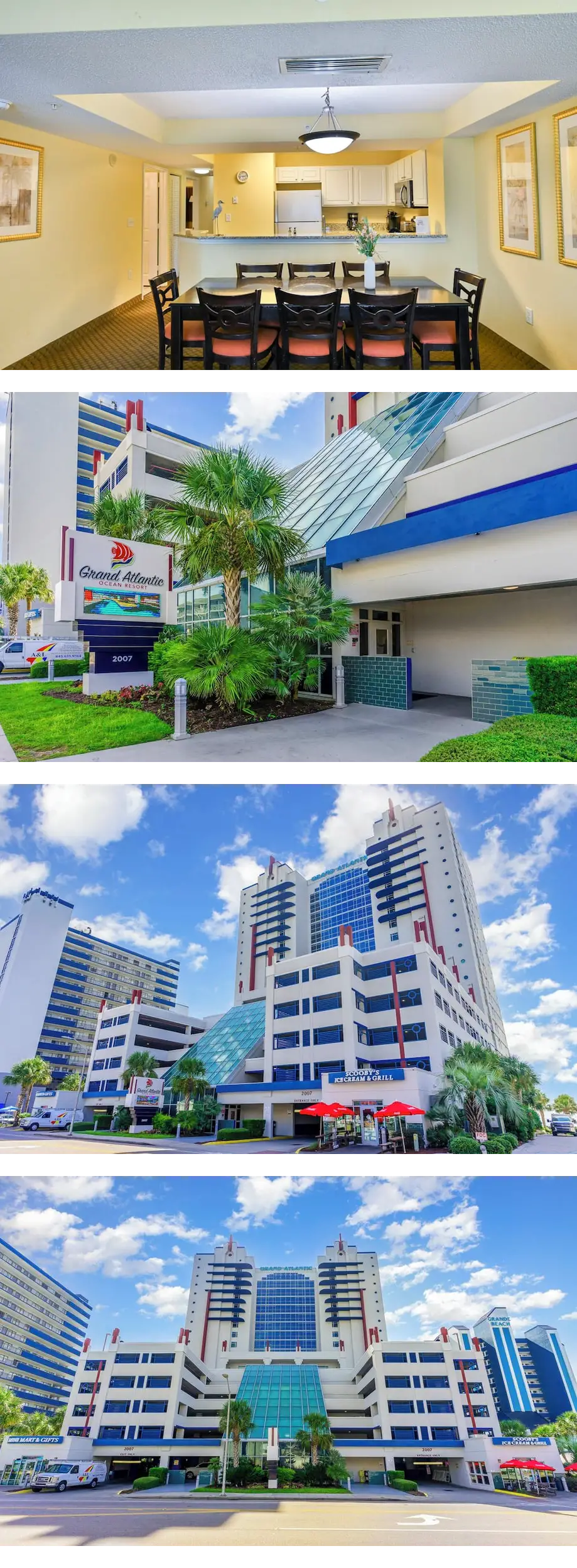 Spacious 4-bedroom hotel suites in Grand...