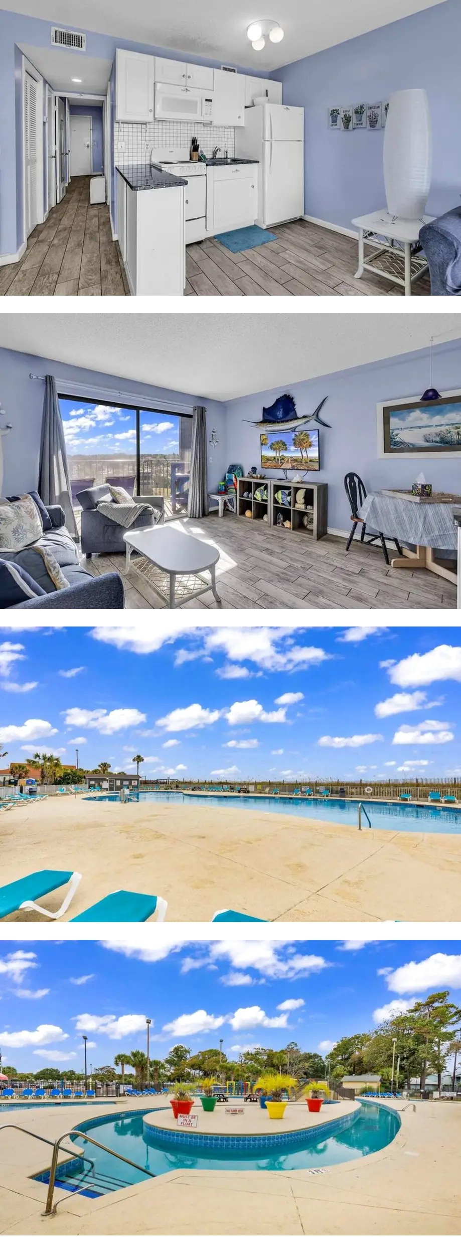 Ocean View Condo in Huge Resort