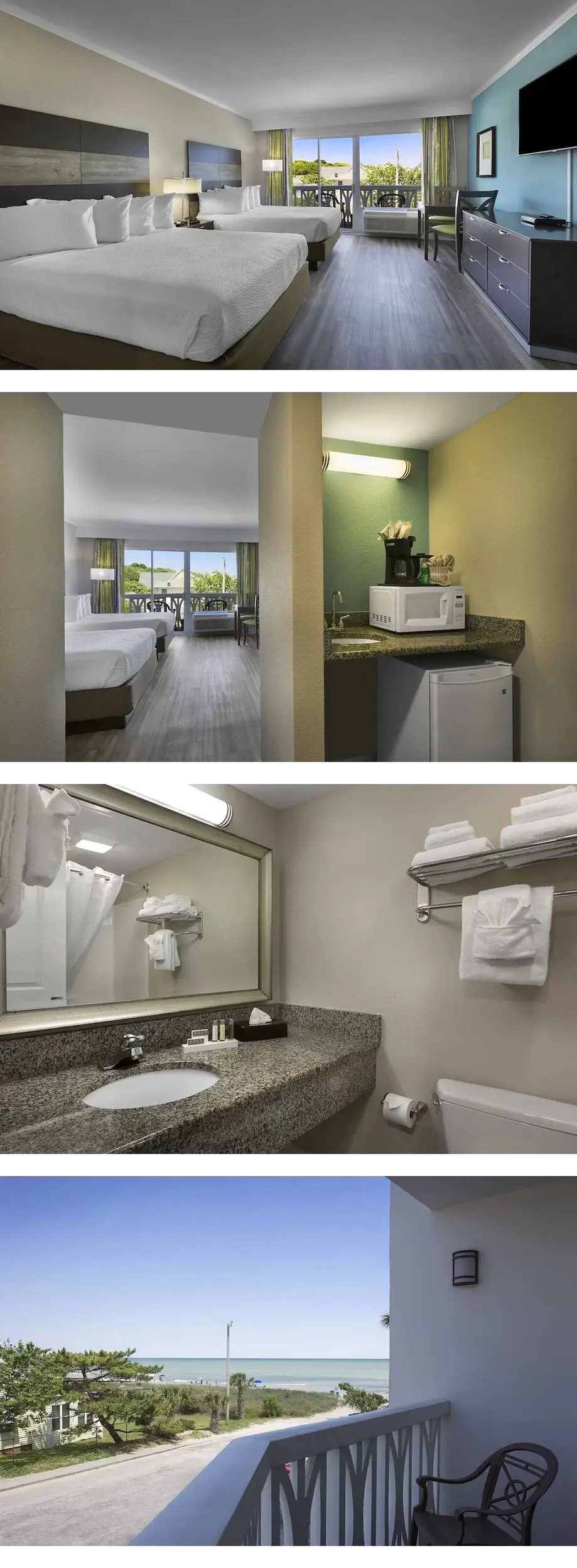 2 Ocean View Rooms | Bright Beachfront R...
