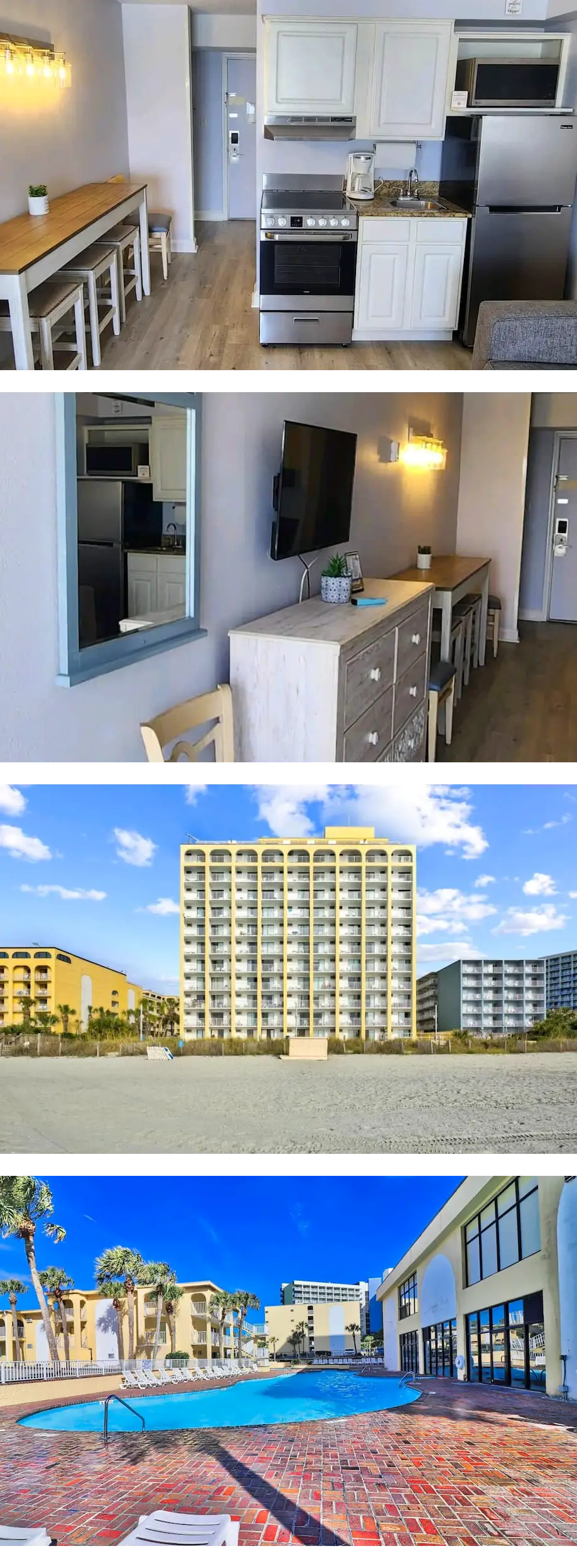 Beach Life Resort Oceanfront Efficency T...