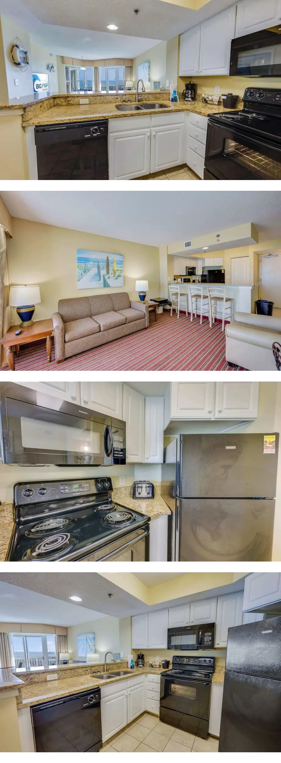 Oceanview 1BR at Carolinian, Pools, Grea...