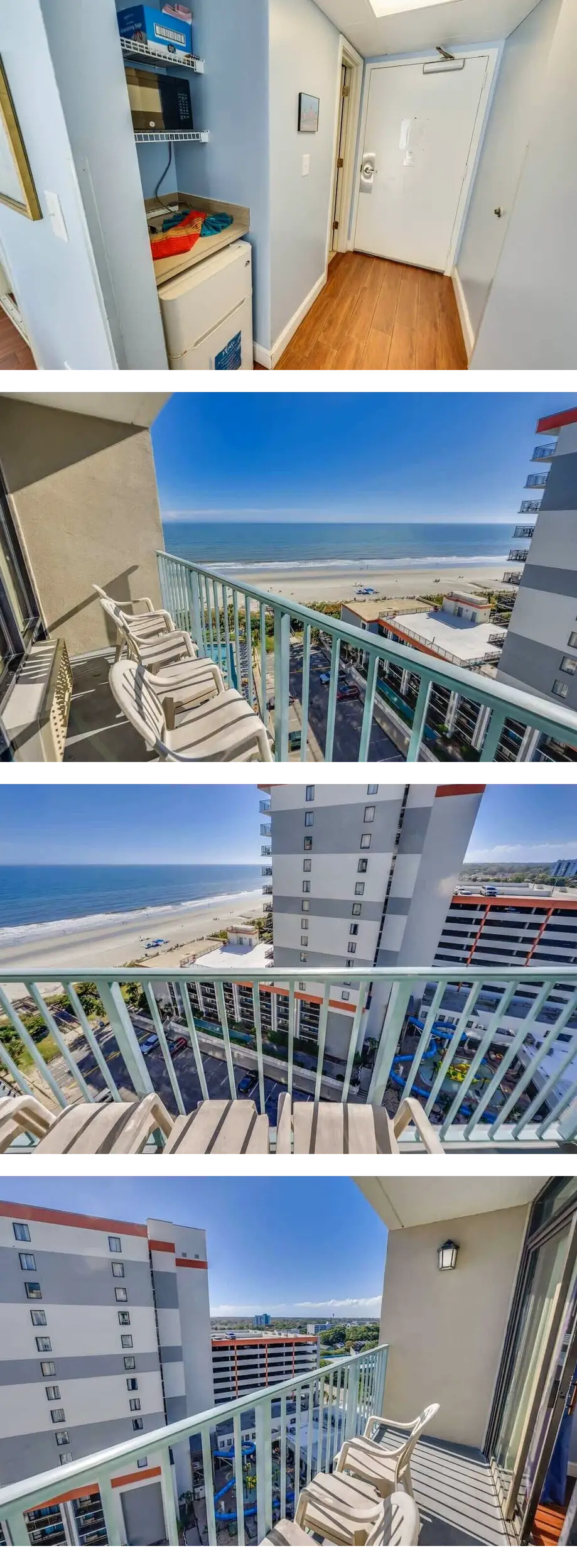 High Floor Studio, Oceanfront, Heated Po...