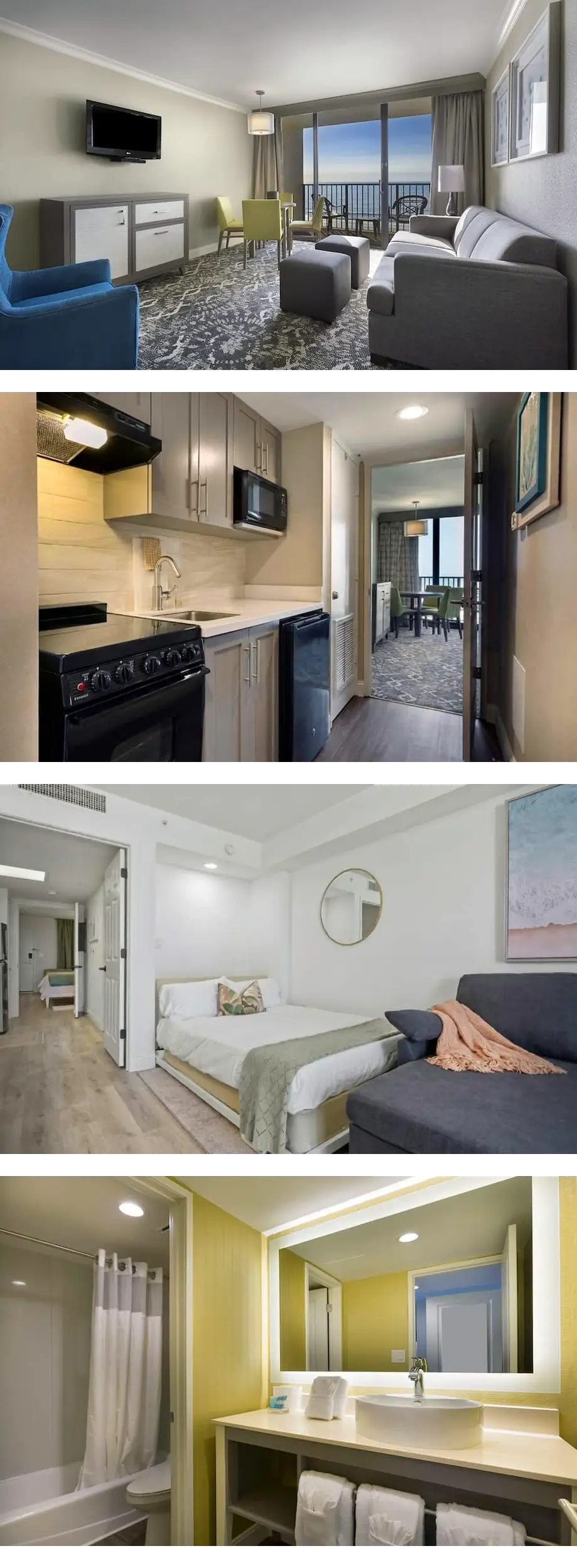 Two Beachside 1BR with Pools, Slides & B...