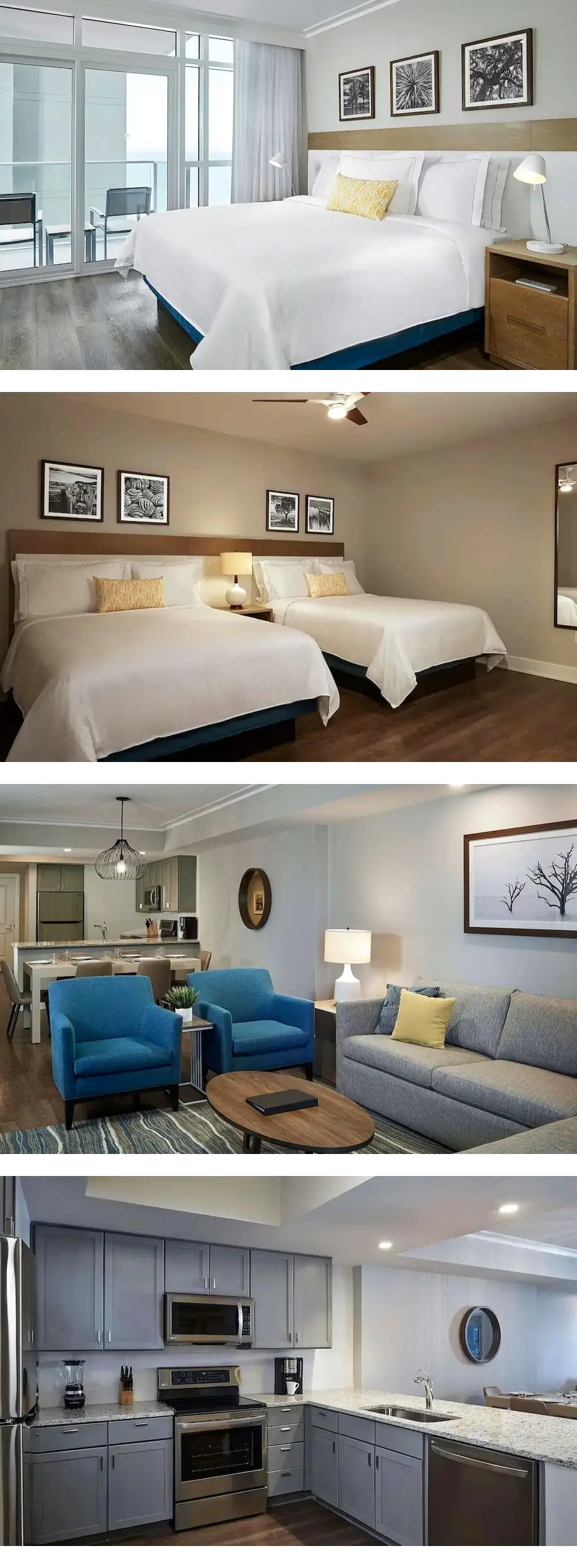 Modern 2-Room Ocean View Suite with Balc...