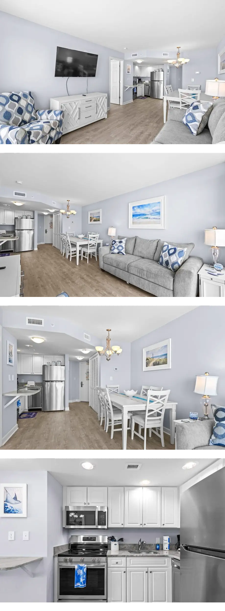 Oceanfront 2 Bedroom W/ King Bed at Holi...