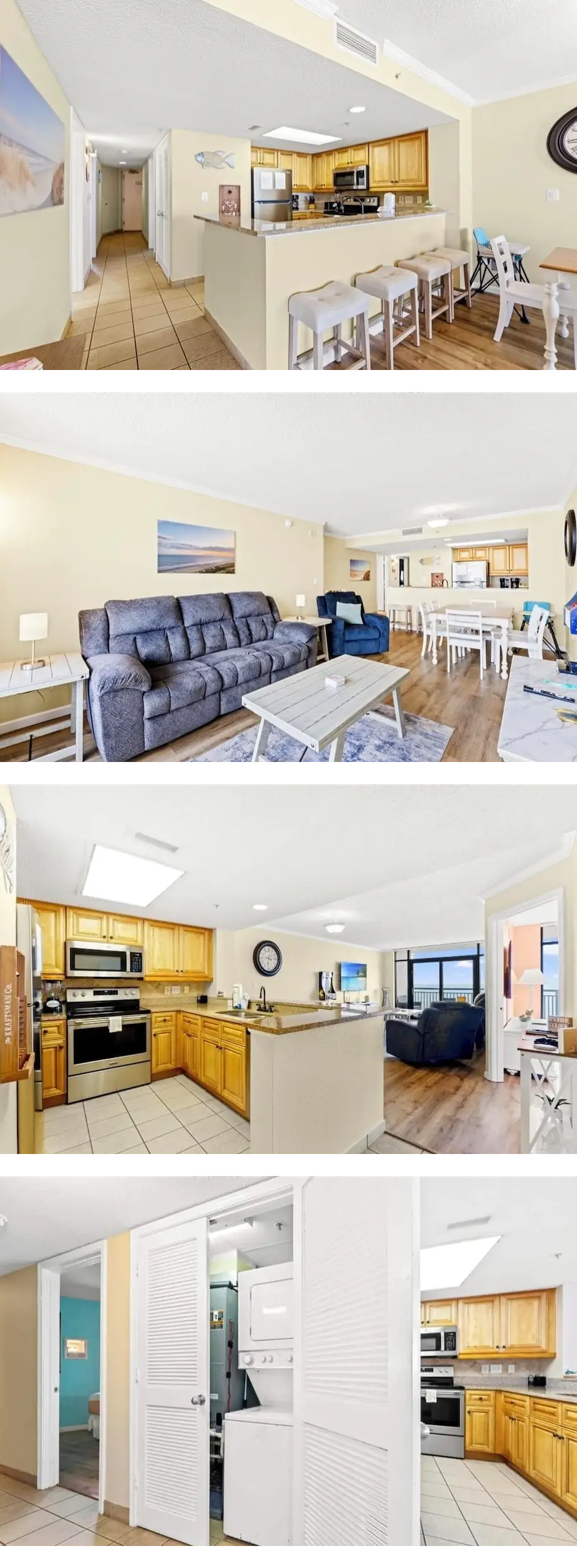 3 Bedroom 2 Bath O CEANFRONT CONDO Lazy ...